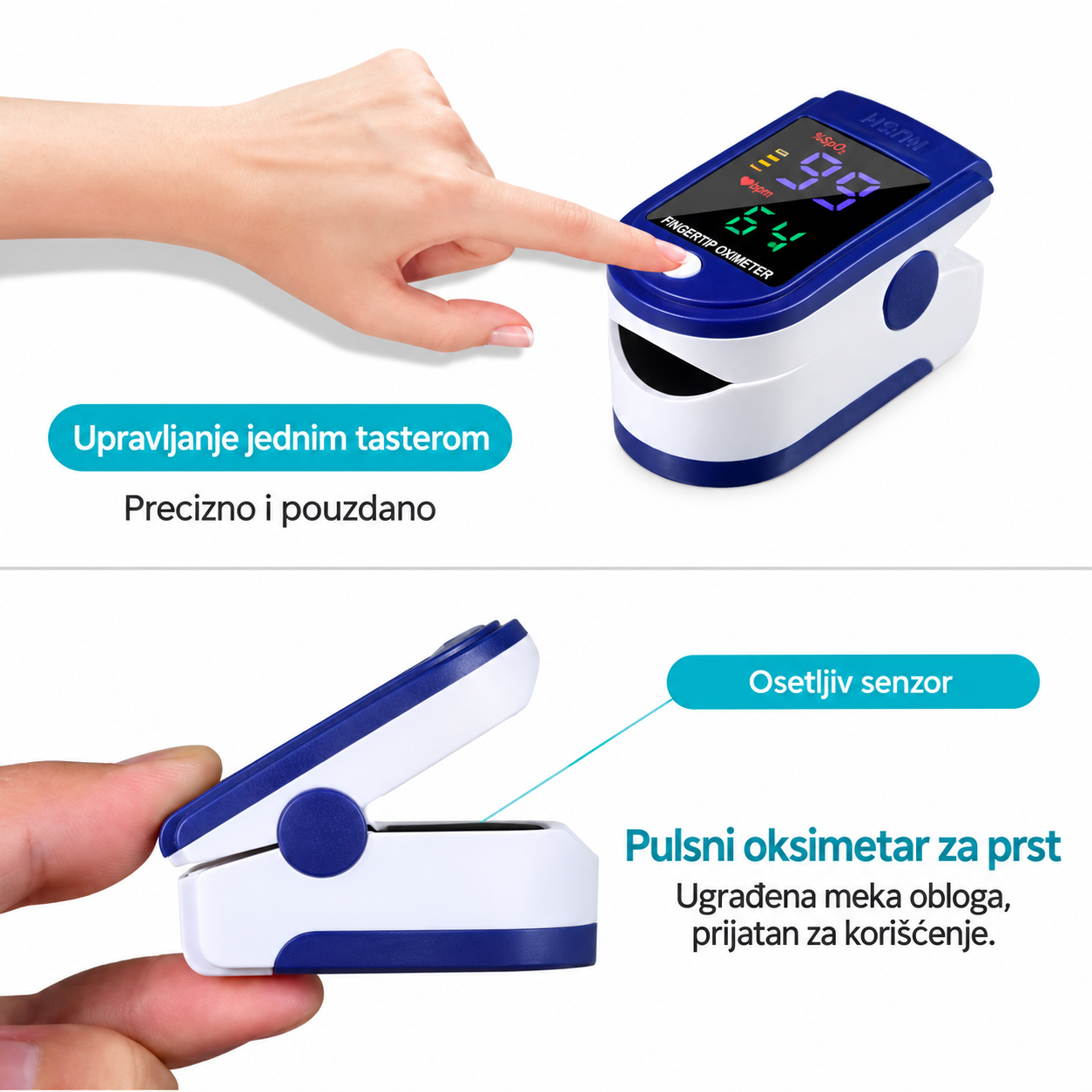 Pulsni oksimetar – Puls I Nivo Kiseonika