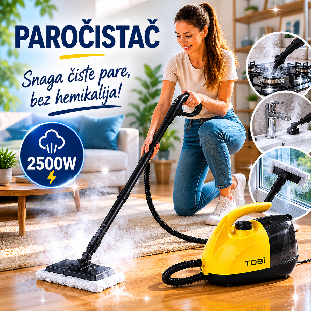 Paročistač za Dubinsko Čišćenje