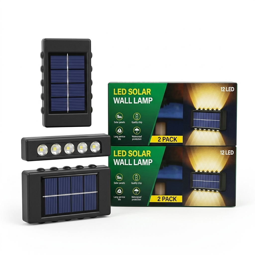 Zidna solarna lampa