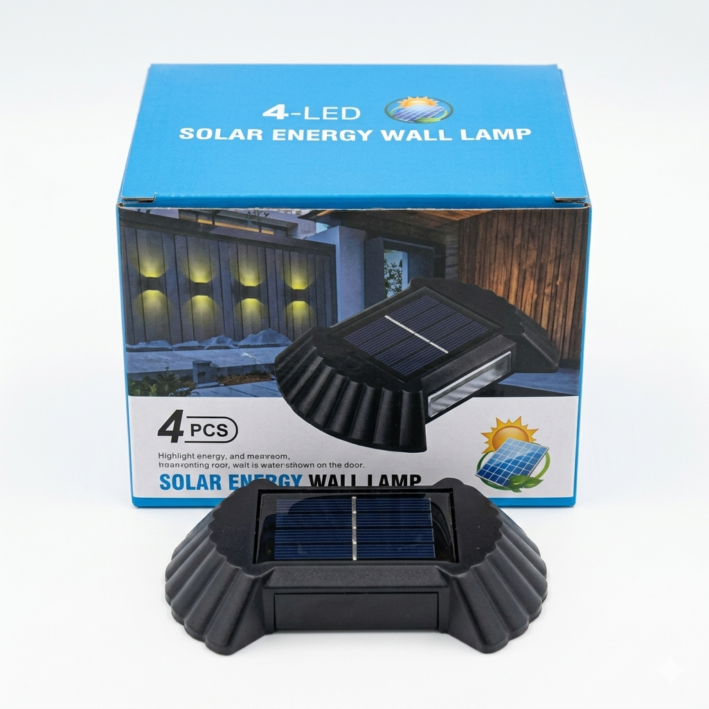 Solarne zidne lampe - 4 komada