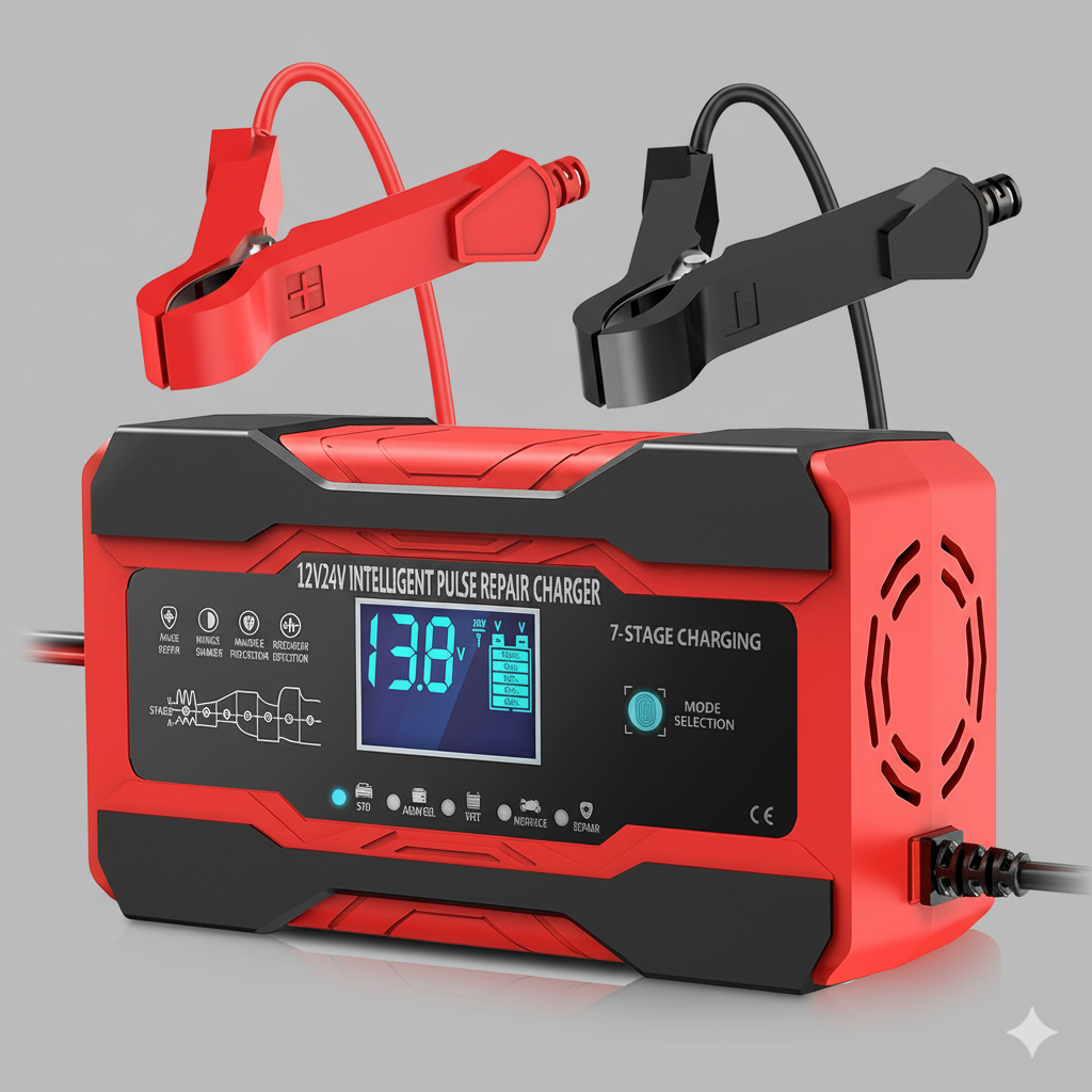 Pametni punjač za akumulator od 12V