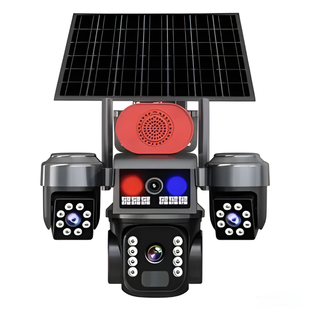 Solarna PTZ kamera sa tri sočiva